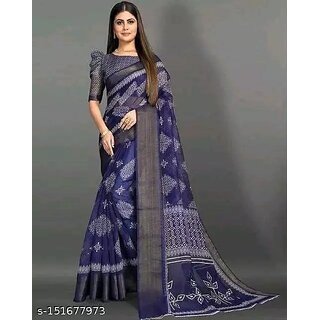 cotton saree with blouse