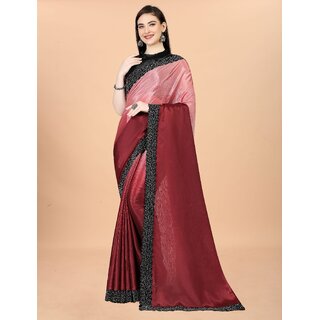 chinon silk saree with blouse