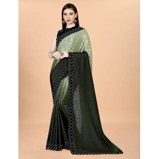 chinon silk saree with blouse