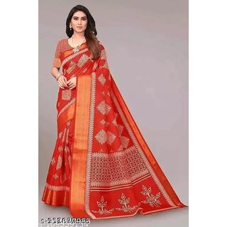 cotton silk saree with blouse