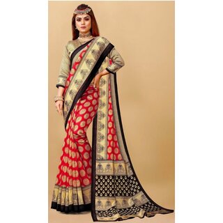 saree with blouse