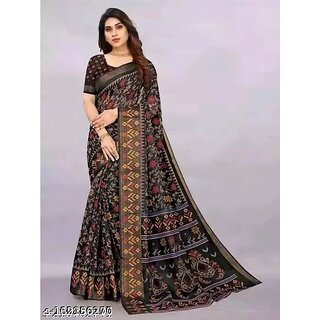 cotton saree with blouse