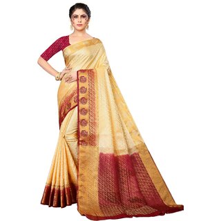 banarasi silk saree with blouse