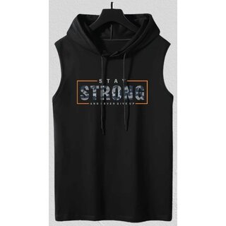 HIT SQUARE Mens Activewear T-Shirt  Cotton Blend, Stay Strong, Ideal for Gym & Sports
