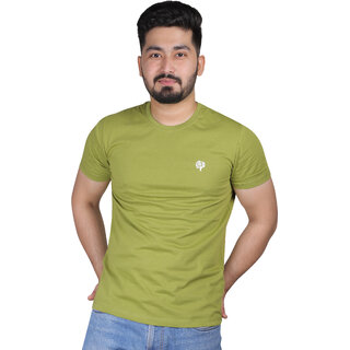 Modern Data - Not - Present Leafcare Pure Cotton Round Neck Tshirt For Men 2026 at ShopCircuit |