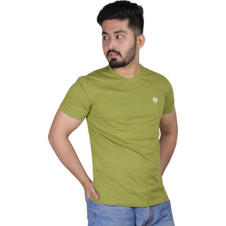 Modern Data - Not - Present Leafcare Pure Cotton Round Neck Tshirt For Men 2026 at ShopCircuit |