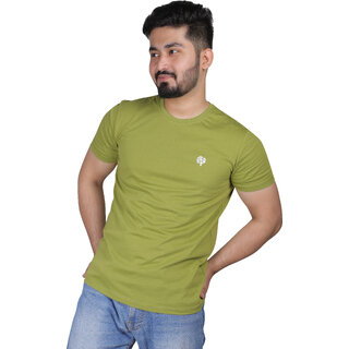 Modern Data - Not - Present Leafcare Pure Cotton Round Neck Tshirt For Men 2026 at ShopCircuit |