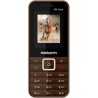 KARBONN K9 Yuva(coffee champagne)_228clone - Mobile Phone | Buy online on ZillyBuy