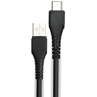 ZEBRONICS Zeb-TU240C Tablet Smartphone USB to Type C Cable Charge and Sync 1 Meter Length (Black)_455clone.