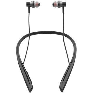 AXL Bluetooth In-Ear Neckband with Magnetic Earbuds, 20 hrs Playtime Bluetooth Headset (BLACK)_493clone.