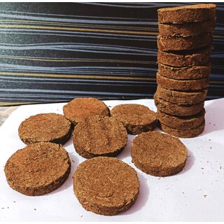 Cow dung cake