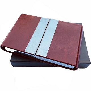 Fashlook Bi-fold Wallet Artificial Leather Tan Wallet with 4 Card Slots