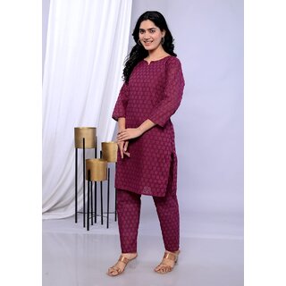 solid kurti for women