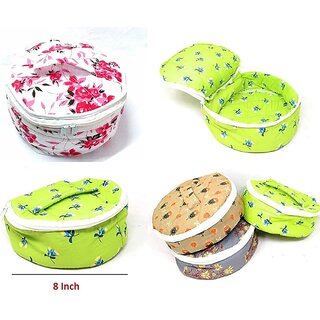 Cotton Round zipper Roti Cover (Multicolour pack of 1 ) - Home Improvement | Buy online on ZillyBuy