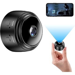 High HD Focus Spy Magnet Camera Full HD Mini Spy WiFi Magnetic Live Stream Night Vision IP Wireless 1080P Audio Video Hidden Nanny Camera for Home Offices Security (Magnet Camera)