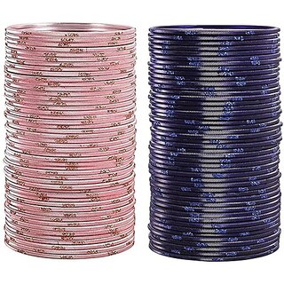 Omsar Jewelry Metal Bangle Set (Pack of 10) - Bangles & Bracelets | Buy online on ZillyBuy