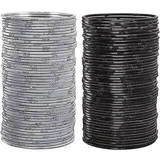 Omsar Jewelry Metal Bangle Set (Pack of 10) - Bangles & Bracelets | Buy online on ZillyBuy