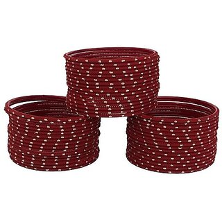 Omsar Jewelry Alloy Bangle Set (Pack of 36) - Bangles & Bracelets | Buy online on ZillyBuy