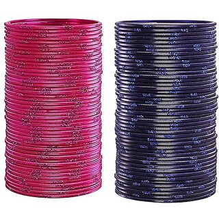 Omsar Jewelry Metal Bangle Set (Pack of 10) - Bangles & Bracelets | Buy online on ZillyBuy