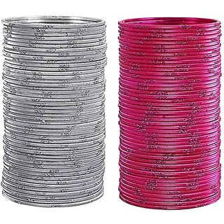 Omsar Jewelry Metal Bangle Set (Pack of 10) - Bangles & Bracelets | Buy online on ZillyBuy