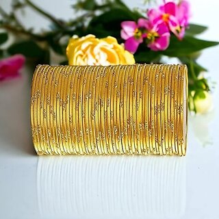 Omsar Jewelry Metal Bangle Set (Pack of 10) - Bangles & Bracelets | Buy online on ZillyBuy