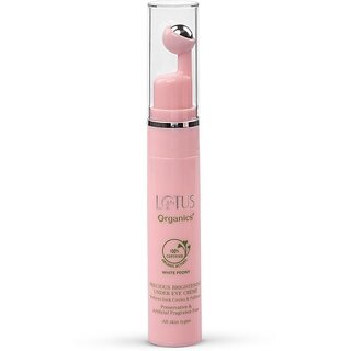 Lotus Organics+ Precious Brightening Under Eye Creme (15 Ml) - Makeup - Eyes | Buy online on ZillyBuy