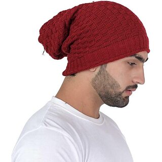 woolen winter cap for men