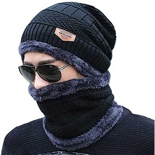woolen winter cap for men