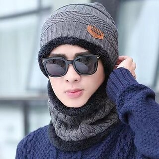 woolen winter cap for men