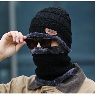 woolen winter cap for men