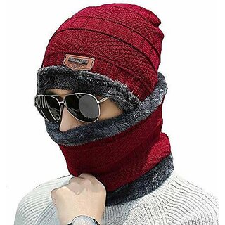 woolen winter cap for men