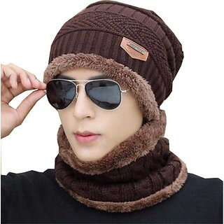 woolen winter cap for men