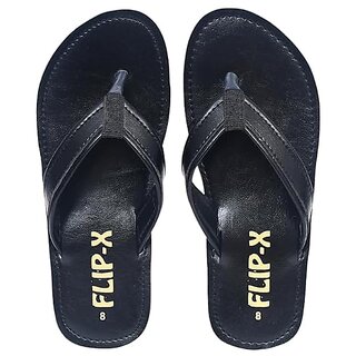 Modern Men LEACO Men Slippers By Flip X - Leatherette Comfortable, Stylish, Durable, Non-Slip Sl