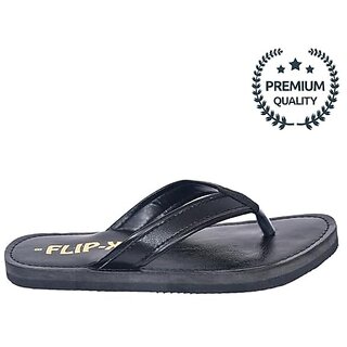 Modern Men LEACO Men Slippers By Flip X - Leatherette Comfortable, Stylish, Durable, Non-Slip Sl