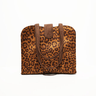 VARA Handbag For Women Leopard Print Fashion Tote Shoulder Bag Tote Bags Ykk Zipper For Bag - Handbags | Buy online on ZillyBuy