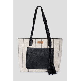 VARA Handbag For Women Tote Bag Vegan Leather Women's Office Bag for 15.6 inch Laptop with double handles Ykk Zipper Bag - Handbags | Buy online on ZillyBuy