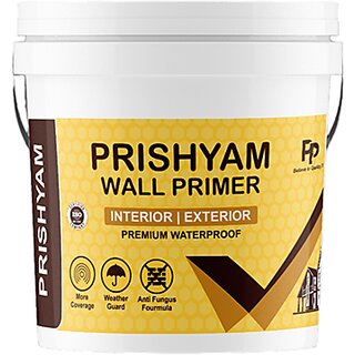 Prishyam Exterior Wall Primer (4 Liter) - Hardware, Tools and Home Safety | Buy online on ZillyBuy