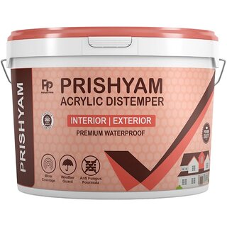 Prishyam Acrylic Distemper (10 Kg, White) - Hardware, Tools and Home Safety | Buy online on ZillyBuy