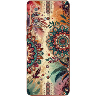 Yug Emporium Motorola Edge 40 Neo Rangoli 3D (Back Cover, Multicolor)