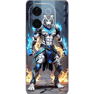Yug Emporium IQOO Z9s Pro 5G Tiger Lion (Back Cover, Multicolor)