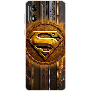 Yug Emporium Moto E13 Superman LOGO 3D (Back Cover, Multicolor)