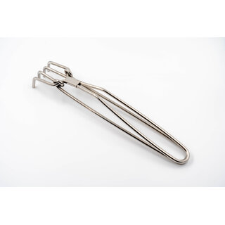 i WARE Stainless Steel Wire Tong Pakkad Utensil Holder, Kitchen Pincers (22cm).
