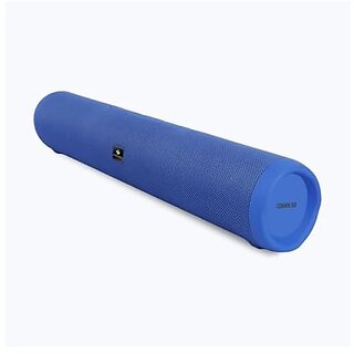 ZEBRONICS Zeb-Dawn 50 Bluetooth Mini Soundbar Supports USB & mSD Card Built-in FM Radio and Rechargeable Battery for 8h Blue.