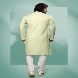 Top Men Raivat Ethnic Pista Green Colour Cotton Pintux Work Kurta Pajama 1643 2026 at ShopCircui