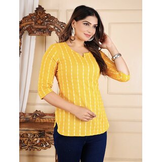 solid kurti for women