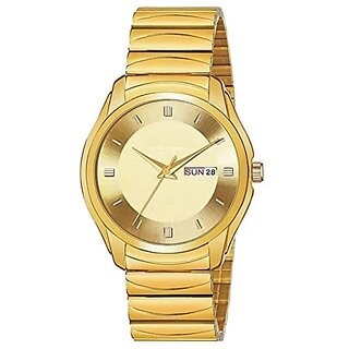 griffin analog gold dial mens watch