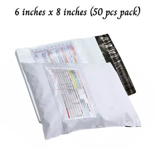 6 x 8 inches Courier Bags with POD  50 Pcs Pack