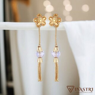 Vivastri Shimmering CharmingChangeable drop  Earring for Women and Girls [VIVA2656ERG] - Earrings | Buy online on ZillyBuy