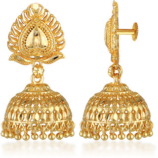 Vivastri Sizzling Glittering Jhumki Jhumka Earring for Women and Girls[VIVA2662ERG] - Earrings | Buy online on ZillyBuy