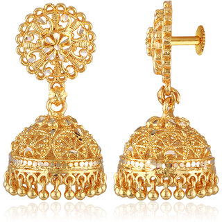 Vivastri Shimmering Charming Jhumki Jhumka Earring for Women and Girls [VIVA2664ERG] - Earrings | Buy online on ZillyBuy